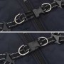 Abrigo perro con arnés impermeable reflectante L32 azul marino de , Ropa para perros - Ref: Foro24-4019915, Precio: 19,60 €, ...