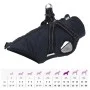 Abrigo perro con arnés impermeable reflectante L32 azul marino de , Ropa para perros - Ref: Foro24-4019915, Precio: 19,12 €, ...