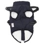 Abrigo perro con arnés impermeable reflectante L40 azul marino de , Ropa para perros - Ref: Foro24-4019917, Precio: 22,29 €, ...