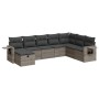Set de sofás de jardín y cojines 8 piezas ratán sintético gris de , Conjuntos de jardín - Ref: Foro24-3325536, Precio: 519,61...