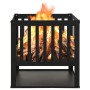 Brasero de acero 40x40x40 cm de vidaXL, Chimeneas - Ref: Foro24-315088, Precio: 51,72 €, Descuento: %