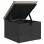 Set de sofás de jardín 7 pzas con cojines ratán sintético negro de , Conjuntos de jardín - Ref: Foro24-3326032, Precio: 420,0...