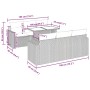 Set sofás de jardín 7 piezas y cojines ratán sintético beige de , Conjuntos de jardín - Ref: Foro24-3326259, Precio: 613,85 €...