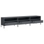 Mueble de TV acero laminado en frío antracita 202x39x43,5 cm de , Muebles TV - Ref: Foro24-851348, Precio: 174,83 €, Descuent...