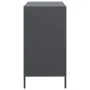 Aparador de acero laminado en frío antracita 68x39x73,5 cm de , Aparadores - Ref: Foro24-851360, Precio: 118,96 €, Descuento: %
