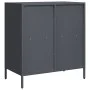 Aparador de acero laminado en frío antracita 68x39x73,5 cm de , Aparadores - Ref: Foro24-851360, Precio: 118,96 €, Descuento: %