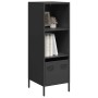 Aparador acero negro 35x39x103,5 cm de , Aparadores - Ref: Foro24-851376, Precio: 71,44 €, Descuento: %