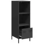 Aparador acero negro 35x39x103,5 cm by , Sideboards - Ref: Foro24-851376, Price: 70,79 €, Discount: %