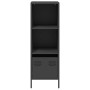 Aparador acero negro 35x39x103,5 cm de , Aparadores - Ref: Foro24-851376, Precio: 71,44 €, Descuento: %