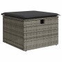 Set de muebles de jardín 6 pzas y cojines ratán sintético gris de , Conjuntos de jardín - Ref: Foro24-3325812, Precio: 363,15...
