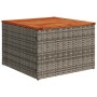 Set de muebles de jardín 6 pzas y cojines ratán sintético gris de , Conjuntos de jardín - Ref: Foro24-3325812, Precio: 363,15...