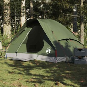 Tienda de campaña iglú para 2 personas impermeable verde oliva de , Tiendas de campaña - Ref: Foro24-4009639, Precio: 64,64 €...