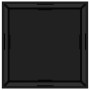 Mesa de centro vidrio templado negro 80x80x35 cm de vidaXL, Mesas de centro - Ref: Foro24-322893, Precio: 90,50 €, Descuento: %