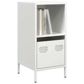Aparador de acero laminado en frío blanco 35x39x73,5 cm de , Aparadores - Ref: Foro24-851357, Precio: 57,93 €, Descuento: %