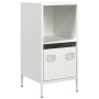 Aparador de acero laminado en frío blanco 35x39x73,5 cm de , Aparadores - Ref: Foro24-851357, Precio: 58,47 €, Descuento: %