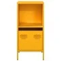 Aparador acero laminado en frío amarillo mostaza 35x39x73,5 cm de , Aparadores - Ref: Foro24-851355, Precio: 58,55 €, Descuen...
