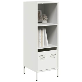Aparador de acero blanco 35x39x103,5 cm de , Aparadores - Ref: Foro24-851381, Precio: 74,95 €, Descuento: %