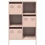 Aparador de acero rosa 68x39x103,5 cm de , Aparadores - Ref: Foro24-851407, Precio: 119,38 €, Descuento: %