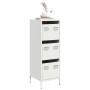 Aparador de acero blanco 39x35x103,5 cm de , Aparadores - Ref: Foro24-851405, Precio: 128,31 €, Descuento: %