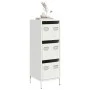 Aparador de acero blanco 39x35x103,5 cm de , Aparadores - Ref: Foro24-851405, Precio: 126,48 €, Descuento: %