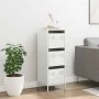 Aparador de acero blanco 39x35x103,5 cm de , Aparadores - Ref: Foro24-851405, Precio: 126,48 €, Descuento: %