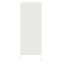 Aparador de acero blanco 39x35x103,5 cm de , Aparadores - Ref: Foro24-851405, Precio: 128,31 €, Descuento: %