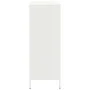 Aparador de acero blanco 39x35x103,5 cm de , Aparadores - Ref: Foro24-851405, Precio: 126,48 €, Descuento: %