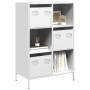 Aparador de acero blanco 68x39x103,5 cm de , Aparadores - Ref: Foro24-851411, Precio: 120,47 €, Descuento: %
