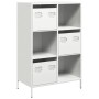 Aparador de acero blanco 68x39x103,5 cm de , Aparadores - Ref: Foro24-851411, Precio: 120,47 €, Descuento: %