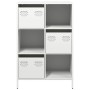Aparador de acero blanco 68x39x103,5 cm de , Aparadores - Ref: Foro24-851411, Precio: 120,47 €, Descuento: %