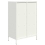 Aparador de acero blanco 68x39x103,5 cm de , Aparadores - Ref: Foro24-851411, Precio: 120,47 €, Descuento: %