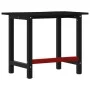 Banco de trabajo madera de roble marrón oscuro 100x60x81,5 cm de , Mesas de trabajo - Ref: Foro24-3309672, Precio: 153,43 €, ...