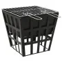 Brasero y barbacoa 2 en 1 de acero 34x34x48 cm de vidaXL, Chimeneas - Ref: Foro24-315089, Precio: 56,23 €, Descuento: %