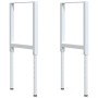 Banco de trabajo madera maciza de roble 80x60x(71,5-98) cm de , Mesas de trabajo - Ref: Foro24-3309716, Precio: 118,51 €, Des...