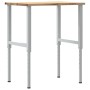 Banco de trabajo madera maciza de roble 80x60x(71,5-98) cm de , Mesas de trabajo - Ref: Foro24-3309716, Precio: 118,51 €, Des...