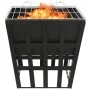 Brasero y barbacoa 2 en 1 de acero 34x34x48 cm de vidaXL, Chimeneas - Ref: Foro24-315089, Precio: 56,23 €, Descuento: %