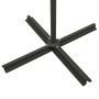 Sombrilla voladiza con poste y luces LED azul 300 cm de vidaXL, Sombrillas - Ref: Foro24-312341, Precio: 87,81 €, Descuento: %