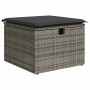 Set sofás jardín y cojines 8 pzas ratán sintético acacia gris de , Conjuntos de jardín - Ref: Foro24-3327984, Precio: 527,92 ...