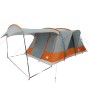 Tienda de campaña con túnel 5 personas impermeable gris naranja de , Tiendas de campaña - Ref: Foro24-4009427, Precio: 215,11...