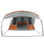 Tienda de campaña con túnel 5 personas impermeable gris naranja de , Tiendas de campaña - Ref: Foro24-4009427, Precio: 215,11...