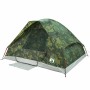 Tienda campaña familiar iglú 6 personas impermeable camuflaje de , Tiendas de campaña - Ref: Foro24-4009647, Precio: 137,96 €...