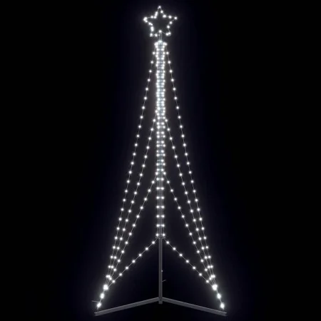 Árbol de Navidad LED 483 LEDs blanco frío 240 cm de , Arboles de navidad - Ref: Foro24-4016413, Precio: 41,08 €, Descuento: %