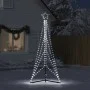 Árbol de Navidad LED 483 LEDs blanco frío 240 cm de , Arboles de navidad - Ref: Foro24-4016413, Precio: 41,08 €, Descuento: %