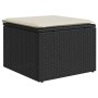 Set de sofás de jardín 7 pzas con cojines ratán sintético negro de , Conjuntos de jardín - Ref: Foro24-3326667, Precio: 483,0...