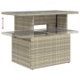 Set de sofás de jardín 7 pzas con cojines ratán PE gris claro de , Conjuntos de jardín - Ref: Foro24-3326743, Precio: 561,96 ...