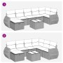 Set de sofás de jardín 8 pzas y cojines ratán sintético gris de , Conjuntos de jardín - Ref: Foro24-3325618, Precio: 556,09 €...