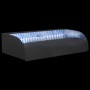 Cascada de jardín con LED acero inoxidable 304 60x34x14 cm de vidaXL, Fuentes y cascadas - Ref: Foro24-148878, Precio: 86,13 ...
