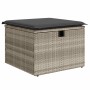 Set de sofás de jardín 7 pzas con cojines ratán PE gris claro de , Conjuntos de jardín - Ref: Foro24-3325508, Precio: 462,85 ...