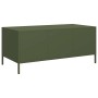 Mesa de centro acero laminado frío verde oliva 101,5x50x43,5 cm de , Mesas de centro - Ref: Foro24-851278, Precio: 92,95 €, D...