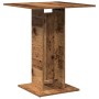 Mesa de bistró de madera de ingeniería envejecida 60x60x75 cm de , Mesas de cocina y de comedor - Ref: Foro24-856022, Precio:...